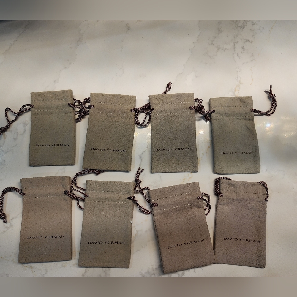 David Yurman (8 jewelry bags) storage bags